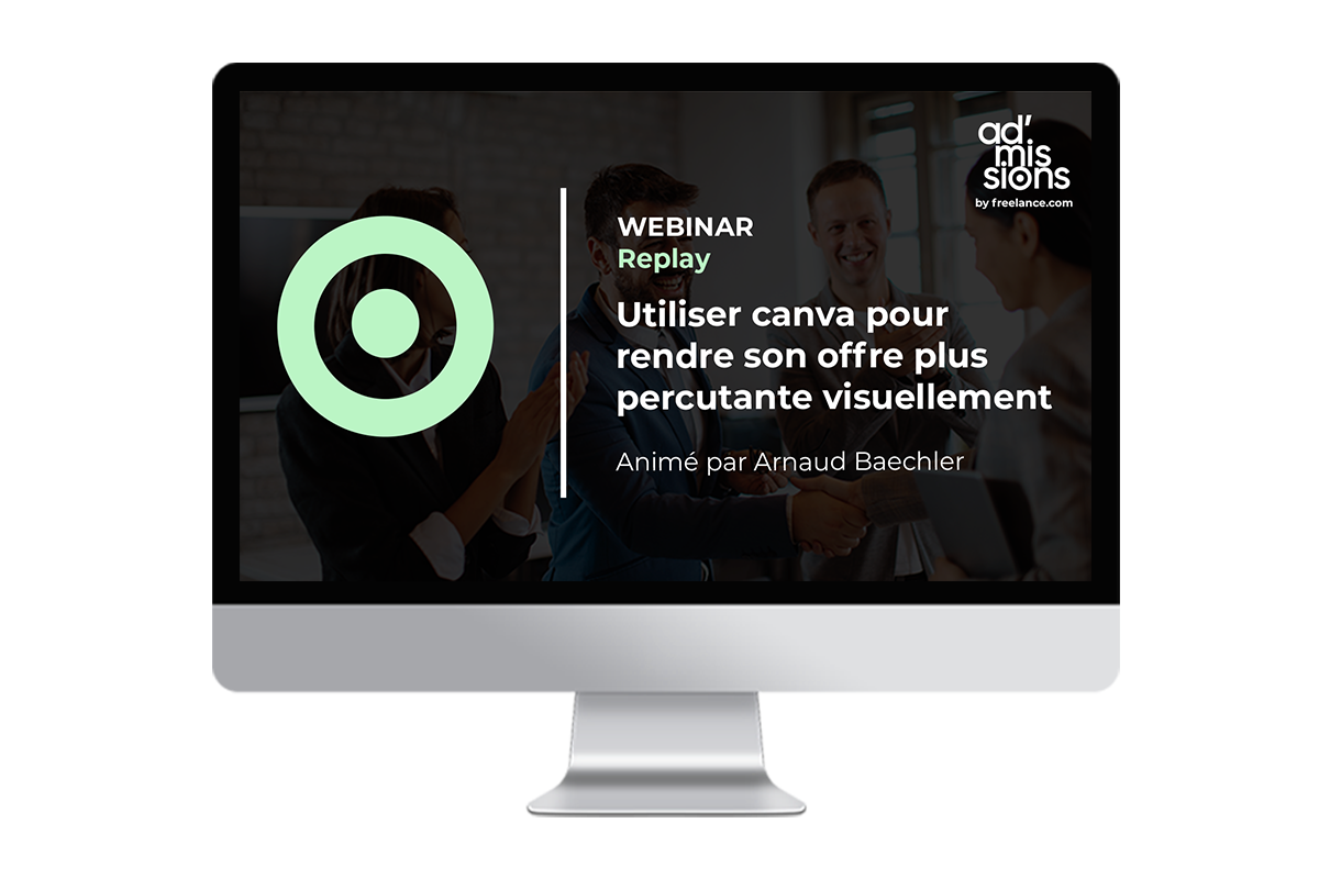 Webinar : Utiliser canva pour rendre son offre plus percutante visuellement