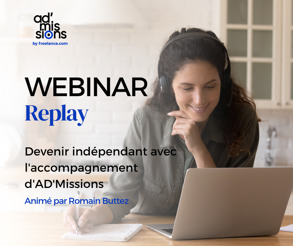 Webinar : Devenir indépendant avec l’accompagnement d’AD’Missions
