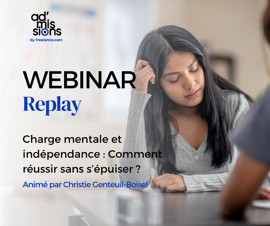 Webinar – Charge mentale et indépendance : Comment réussir sans s’épuiser ?